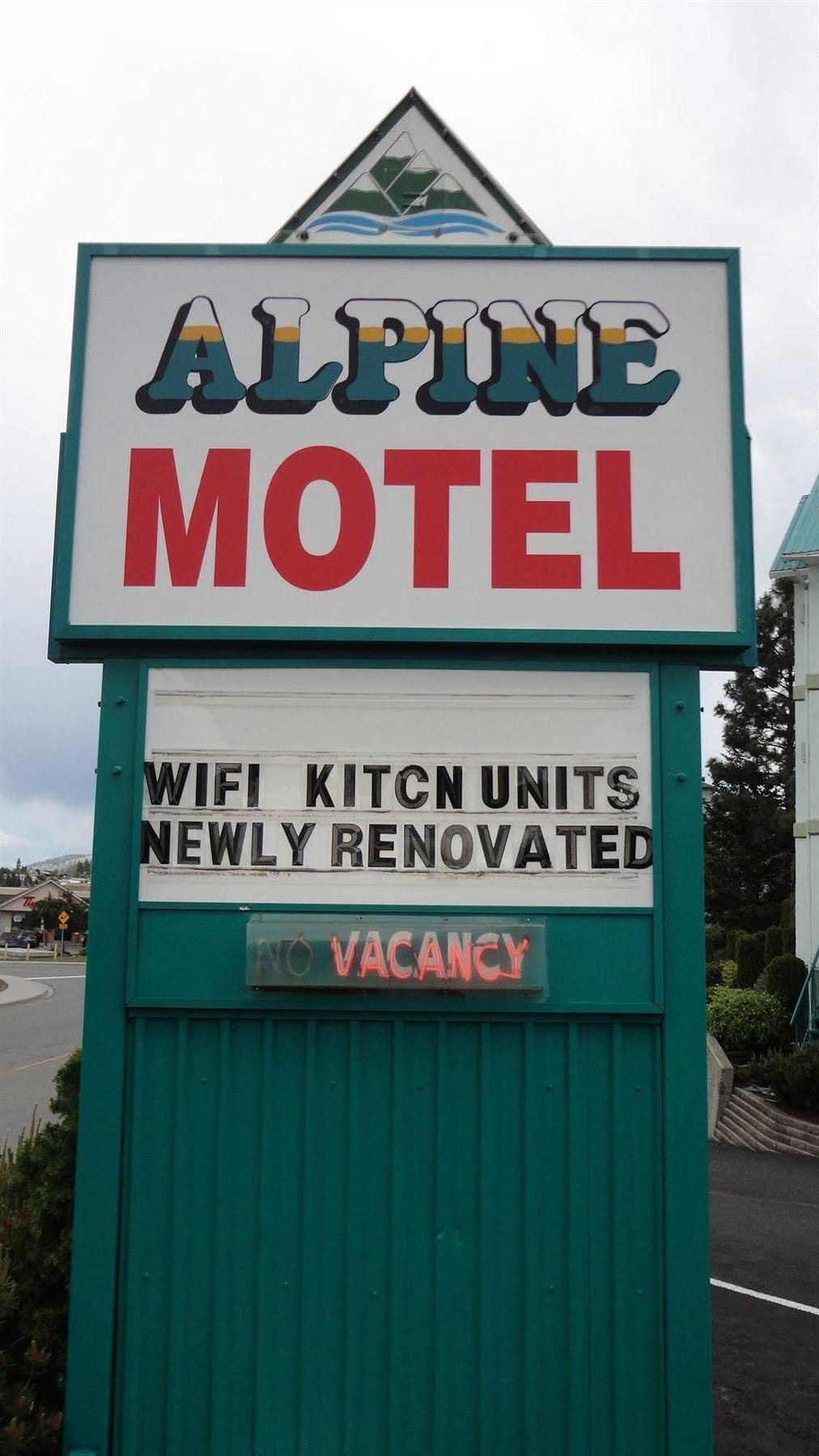 Alpine Motel Κάμλουπς Εξωτερικό φωτογραφία